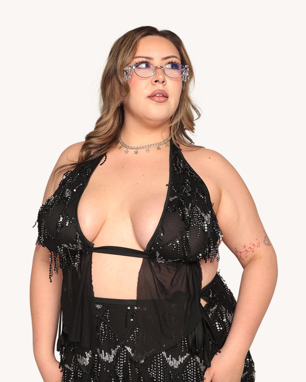 Moonlit Enchantment Fringe Top - Image 3