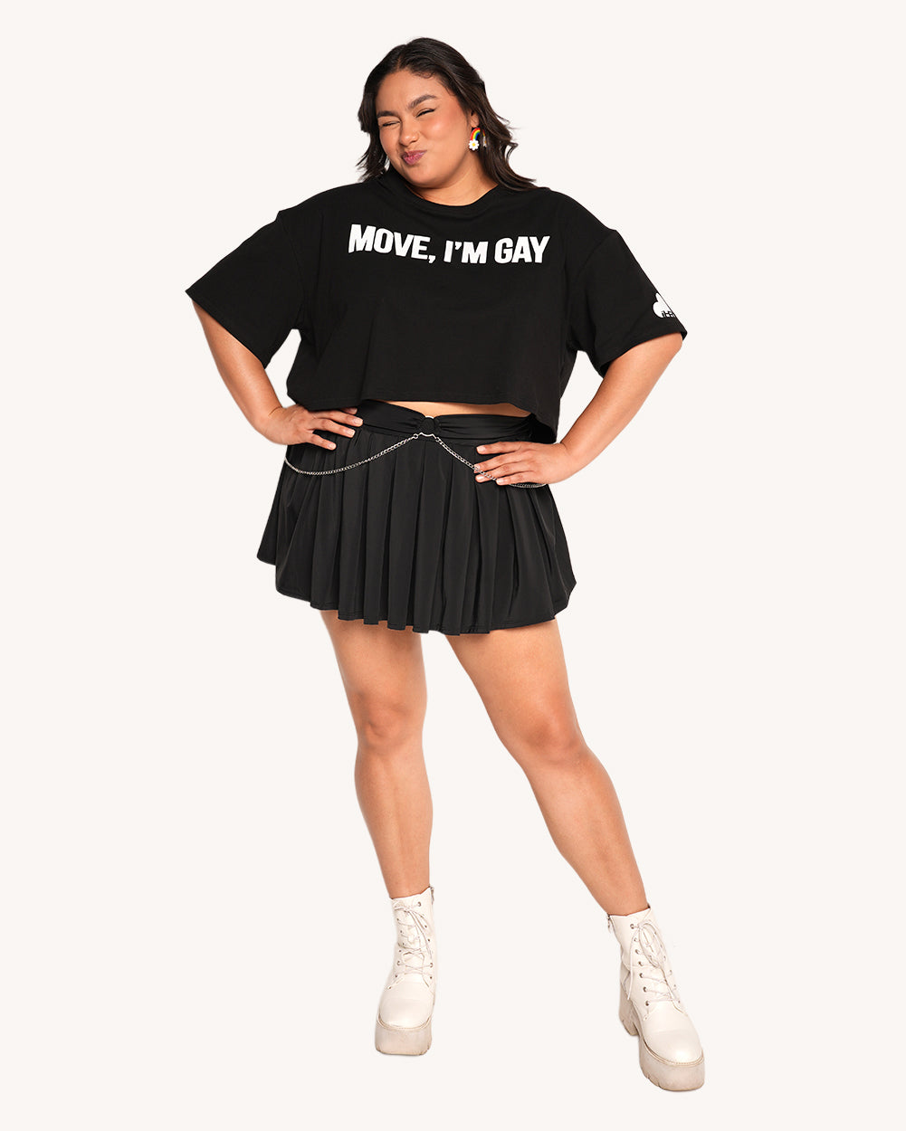Move I'm Gay Cropped Tee - Image 34130863292599