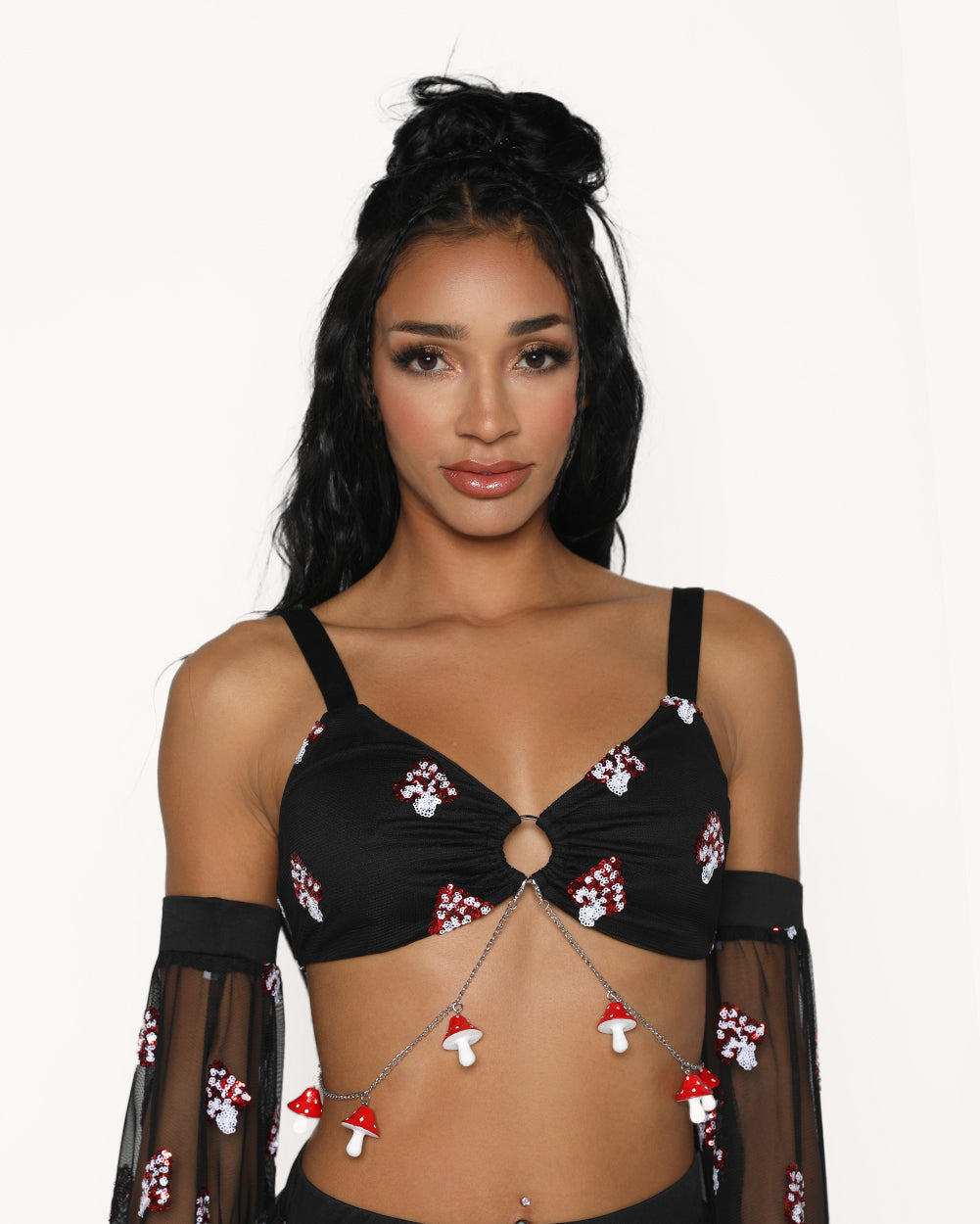 Mushroom Magic Top With Sleeves - Image 31905430110391