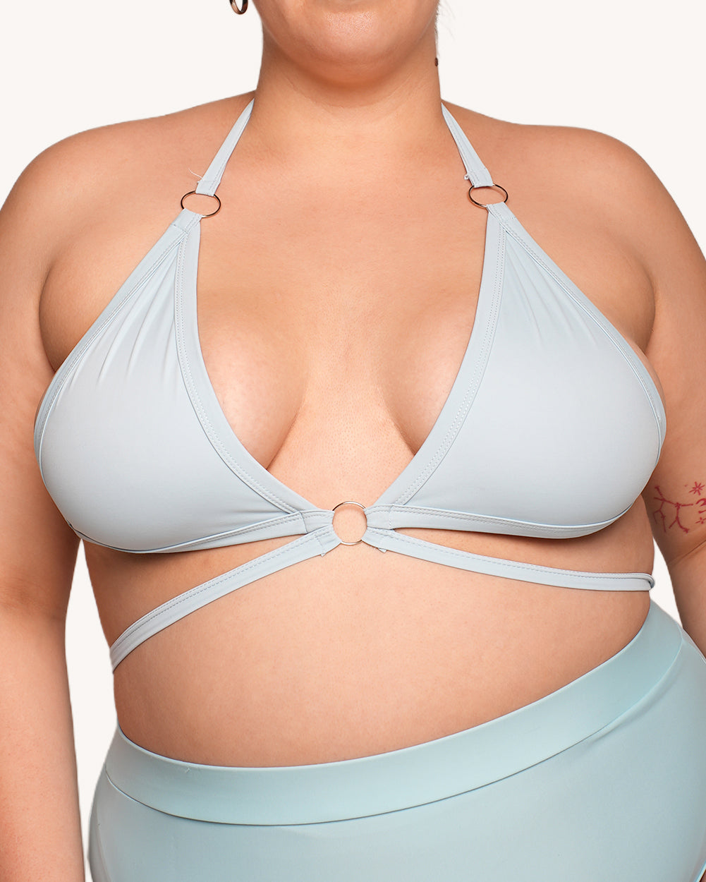 My Power O-Ring Top - Baby Blue - Image 33225764667575