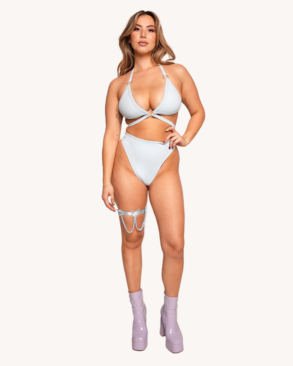 My Power O-Ring Top - Baby Blue - Image 32925264969911