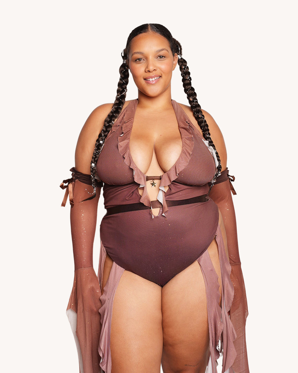 Mystic Woodland Bodysuit with Sleeves - Image 37168235544759