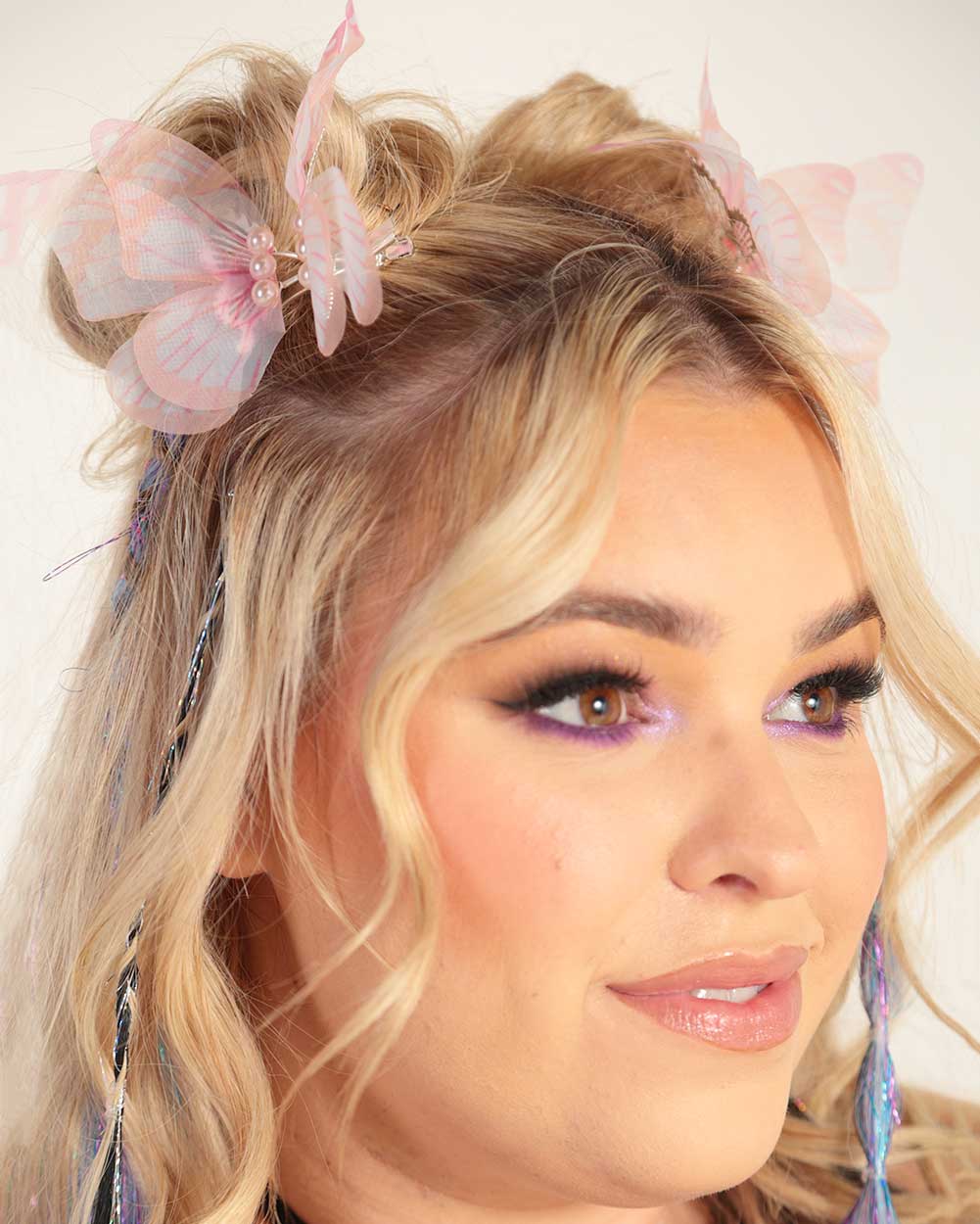 Mystical Wings Butterfly Pair Hair Clips - Image 31794650775735