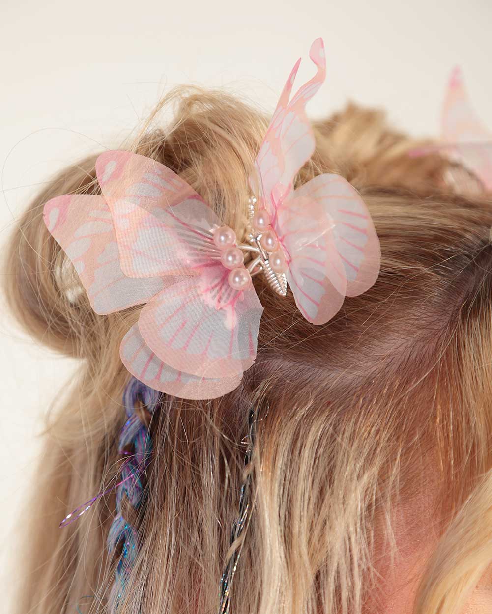 Mystical Wings Butterfly Pair Hair Clips - Image 31794650710199