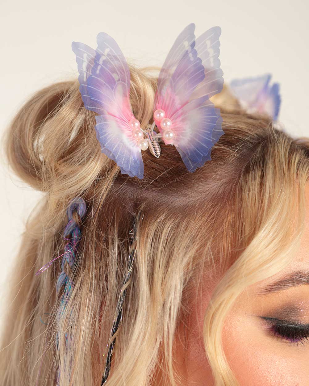 Mystical Wings Butterfly Hair Clips - Image 36343326572727