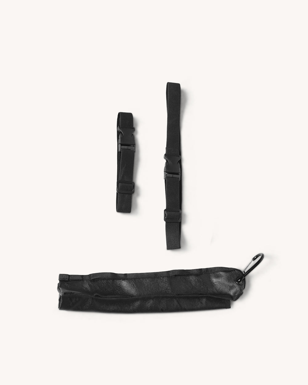 Night Rider Strap & Clip-on Faux Leather Fan Holster - Image 3