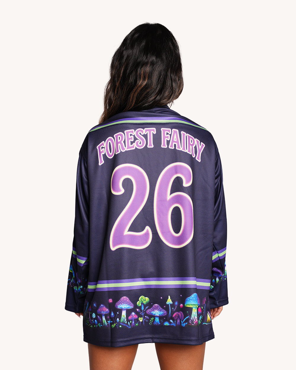 Night Trip UV Reactive Hockey Jersey - Image 2