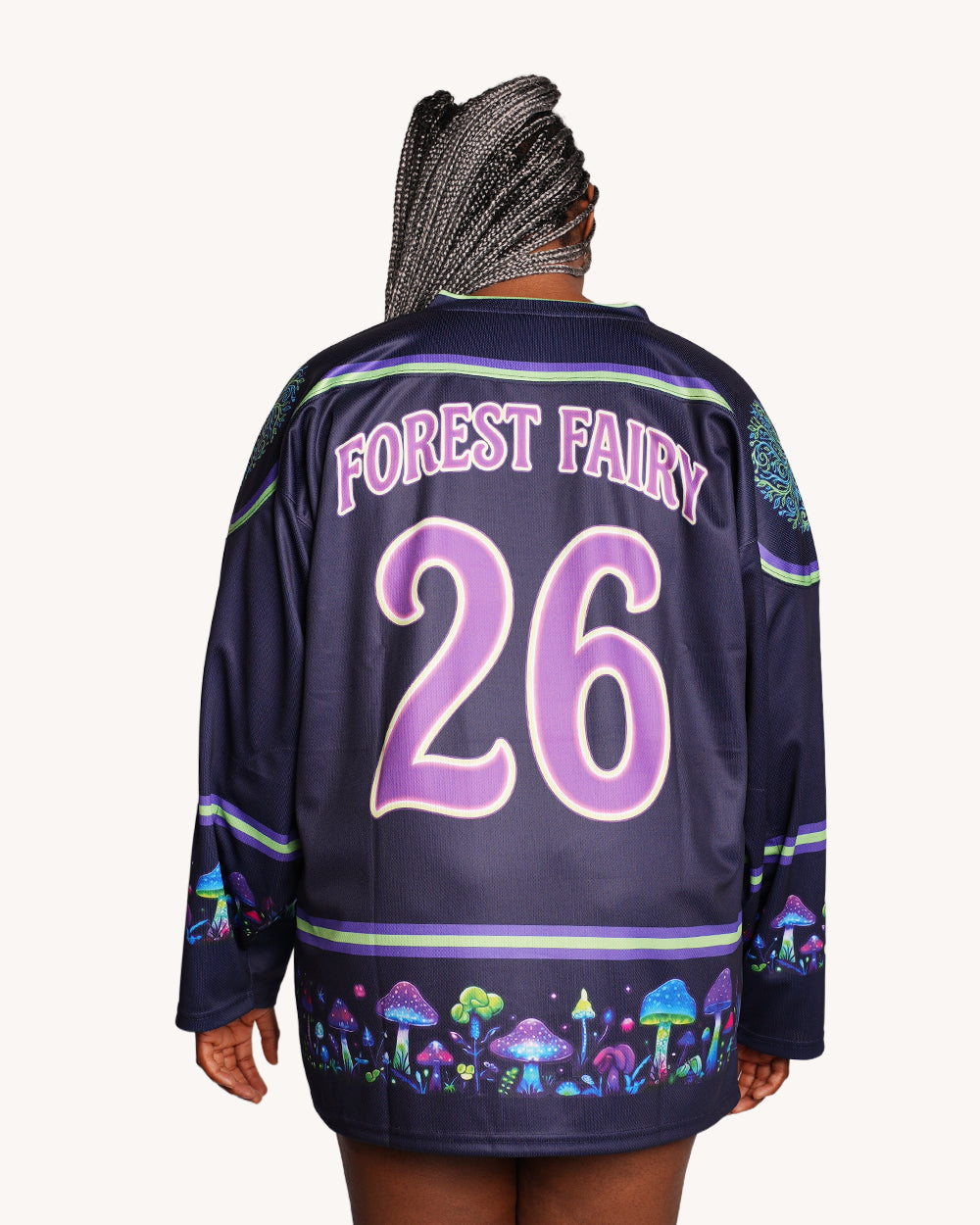 Night Trip UV Reactive Hockey Jersey - Image 6