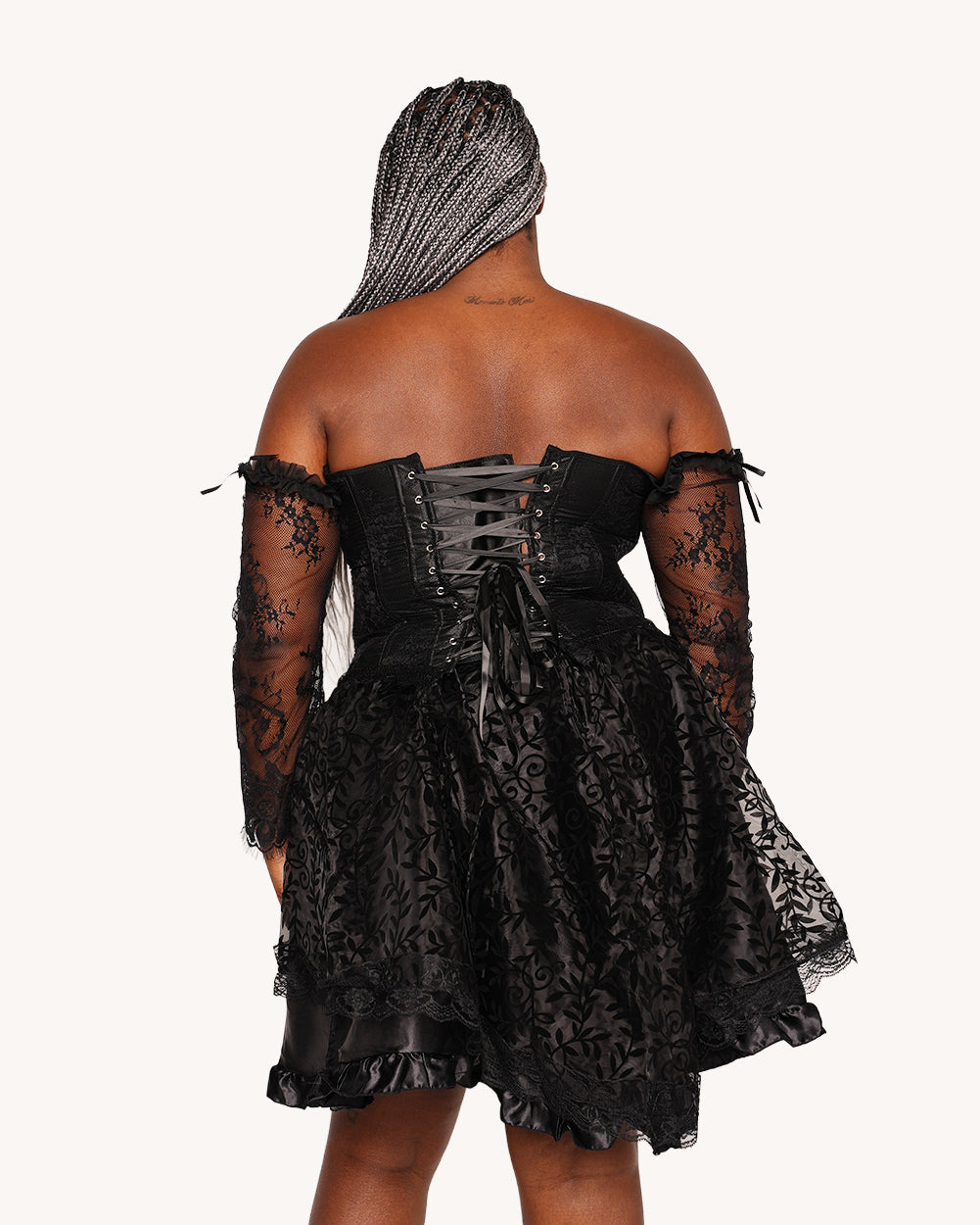 Obsidian Rose Corset Top - Image 35992152735927