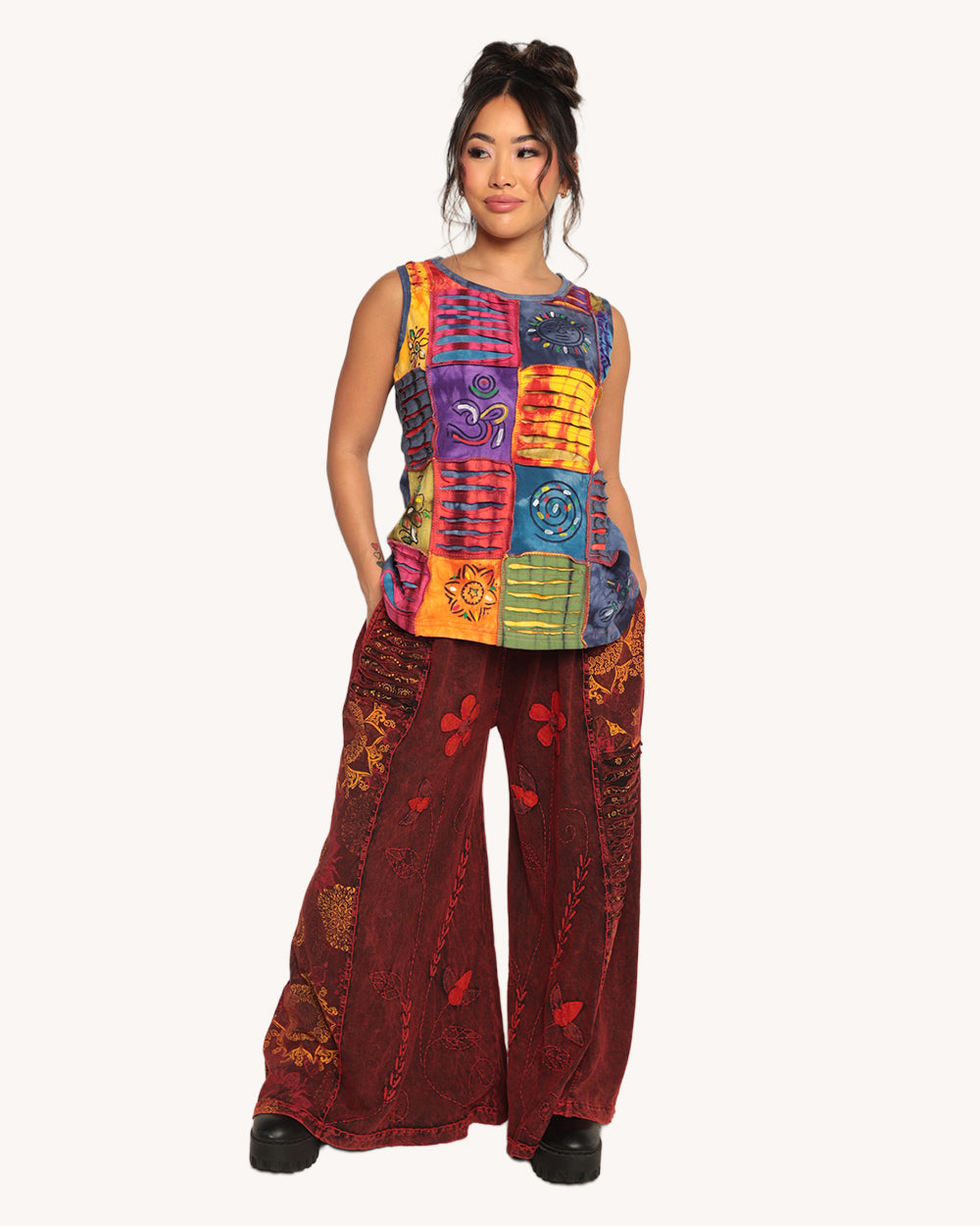 Orange Sunshine Tank Top - Image 4