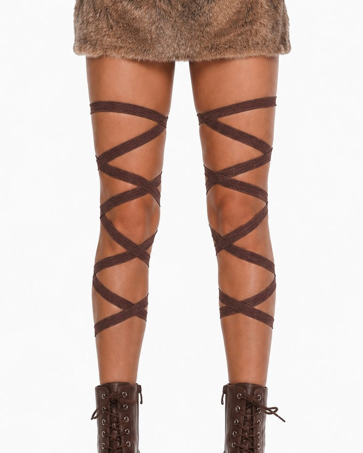 Pair of Non-Slip Colored Leg Wraps - Image 8