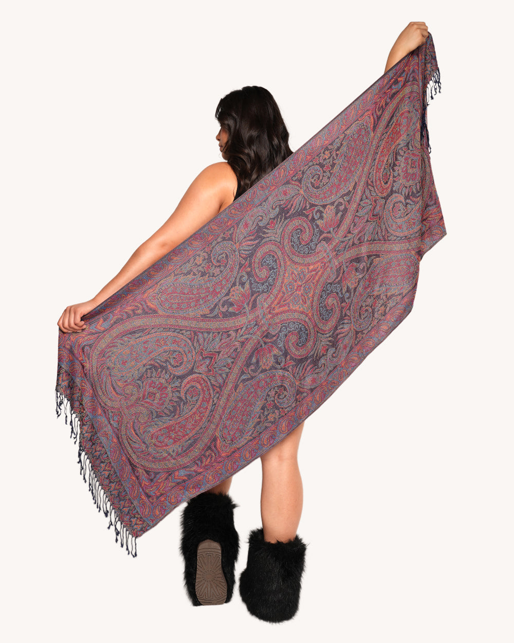 Paisley Nirvana Pashmina - Image 32737231700151