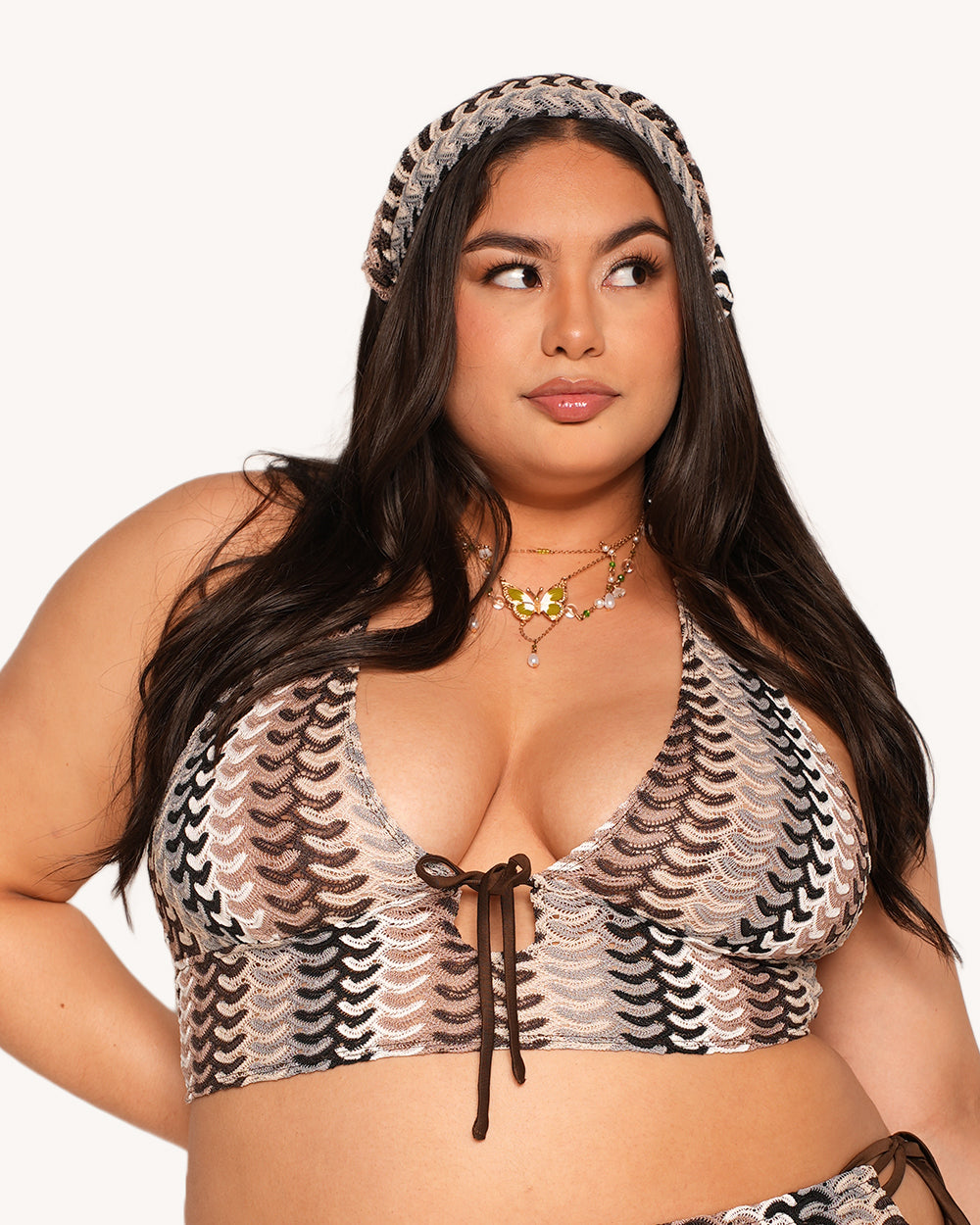 Paradise Halter Top with Headscarf - Image 4