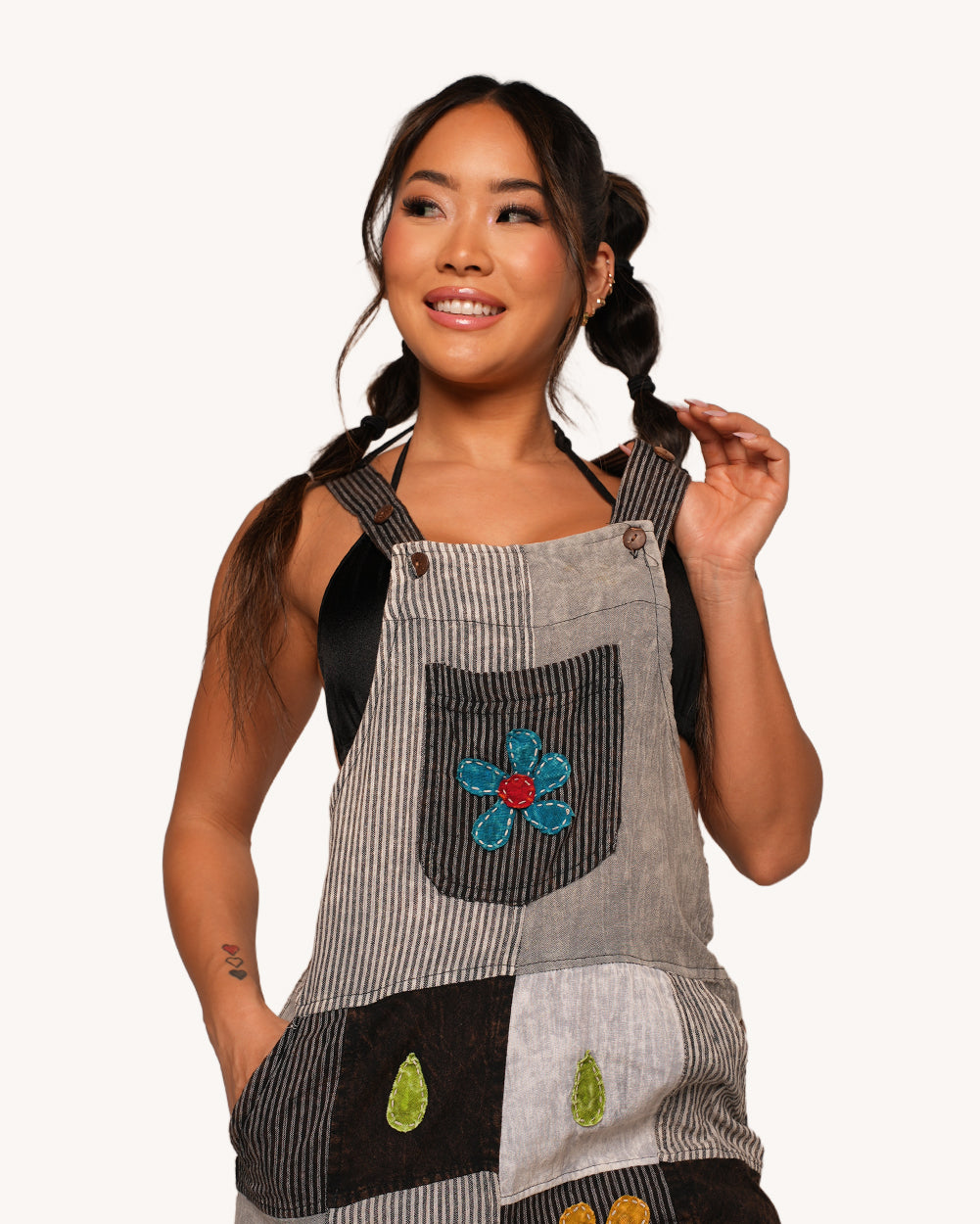 Petal Patch Overalls - Image 34328800133303