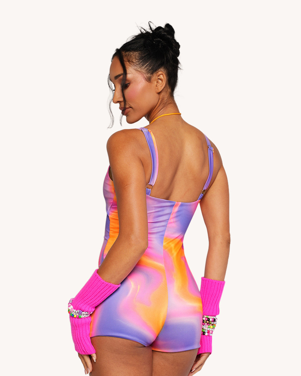 Pixxie Stixx x iHR Ecstatic Visions Romper - Image 1