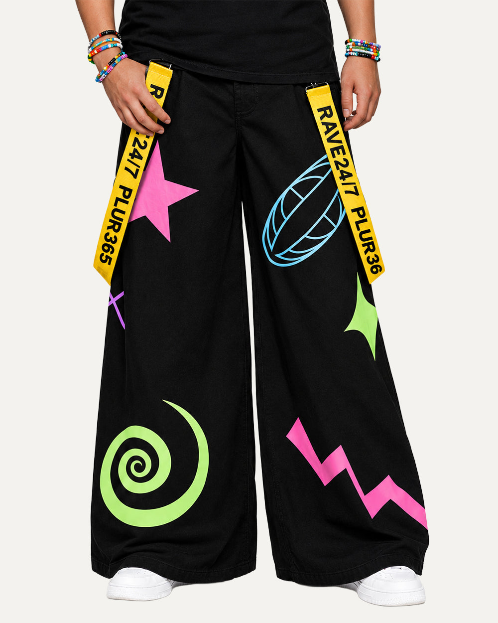 Pixxie Stixx x iHR God is a DJ Unisex Phat Pants-Men