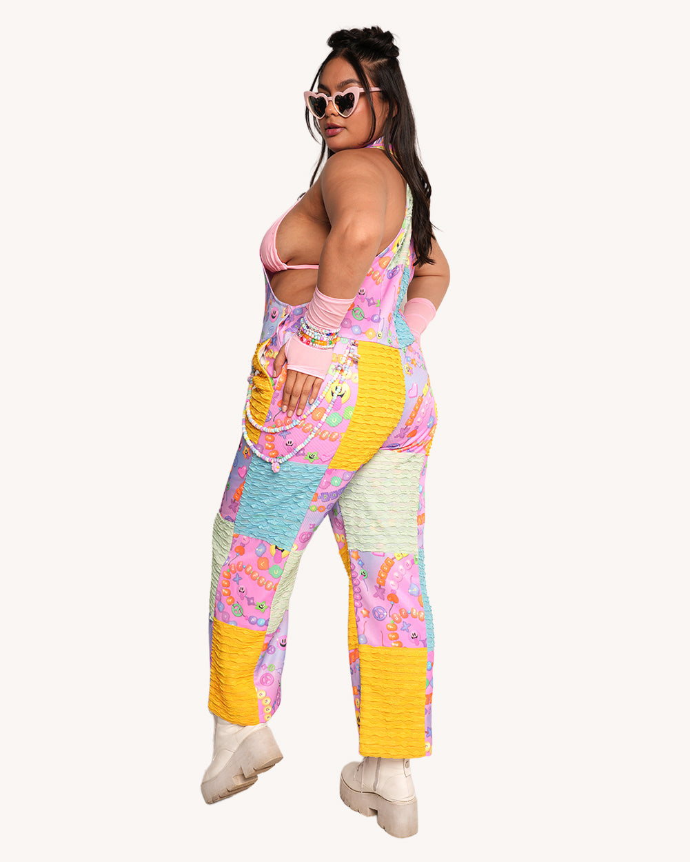 Pixxie Stixx x iHR Kandi Trip Overalls - Image 35757793870007