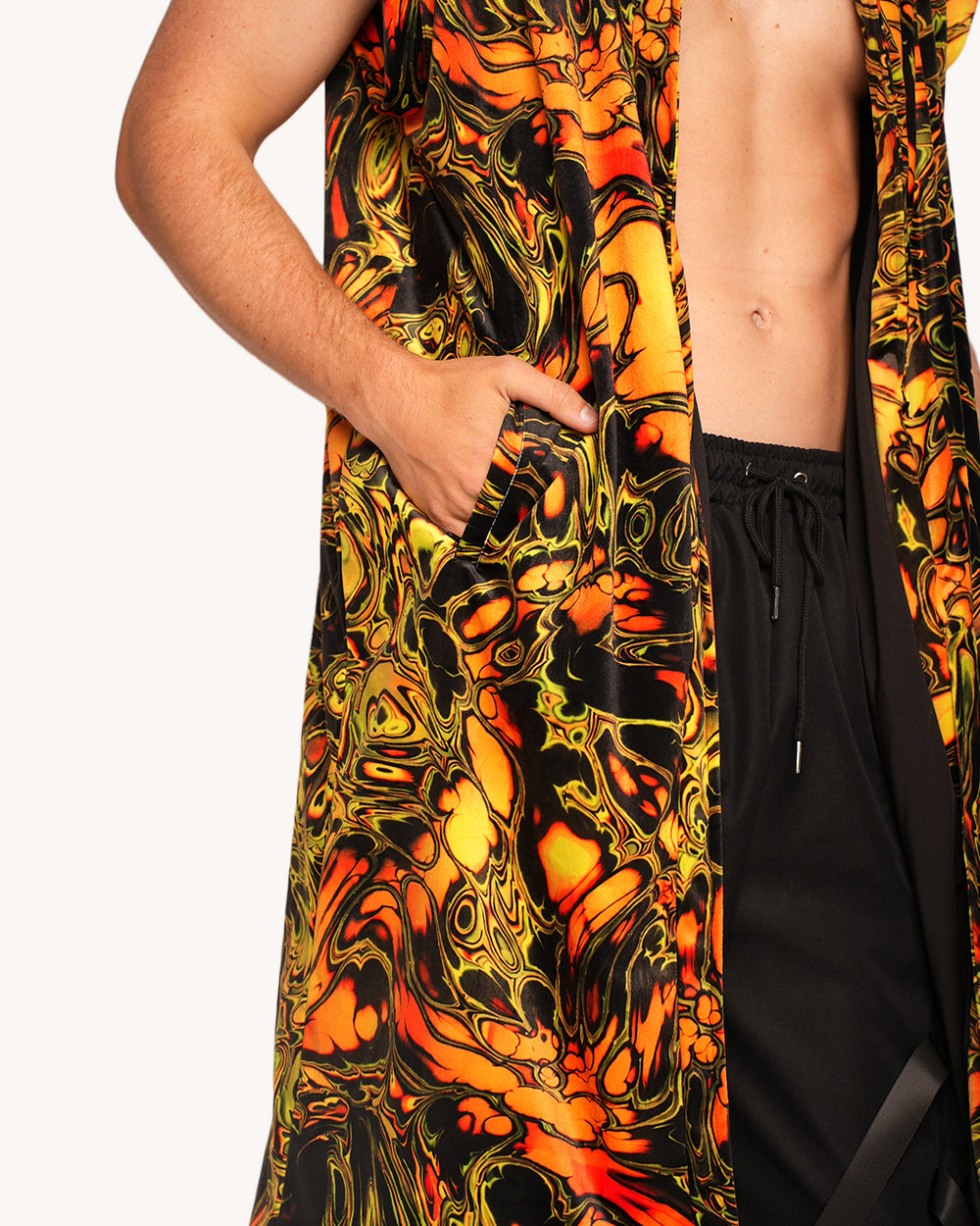 Planet Swirl Zipaway Robe - Image 5