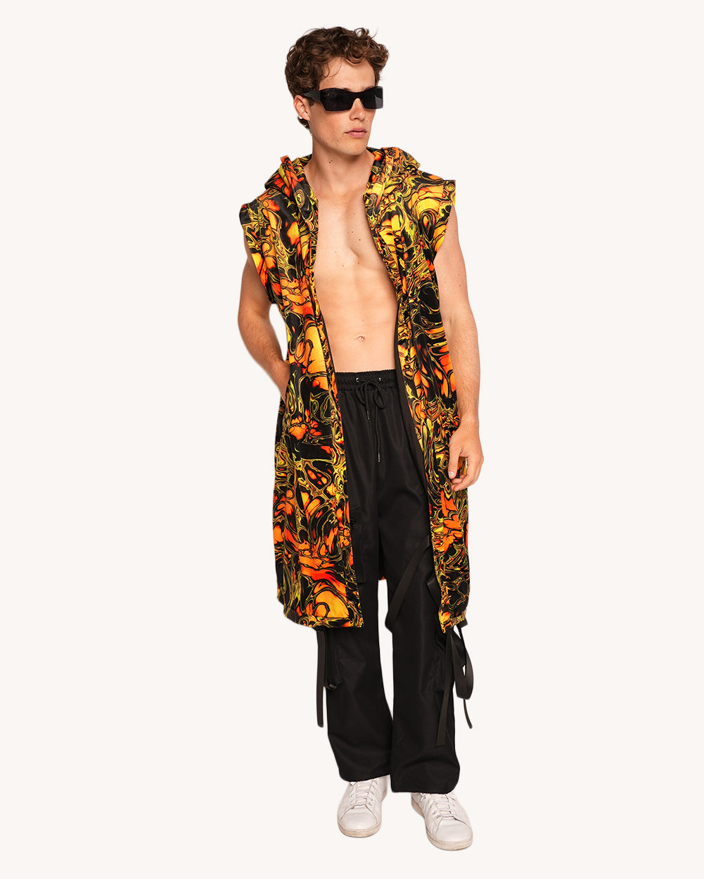 Planet Swirl Zipaway Robe - Image 35896624971959