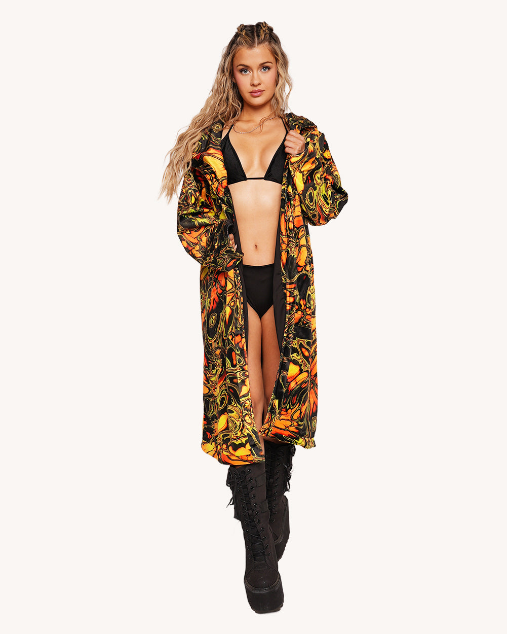 Planet Swirl Zipaway Robe - Image 36072602501303