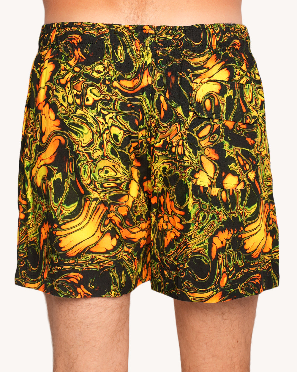 Planet Swirl Camp Shorts - Image 1