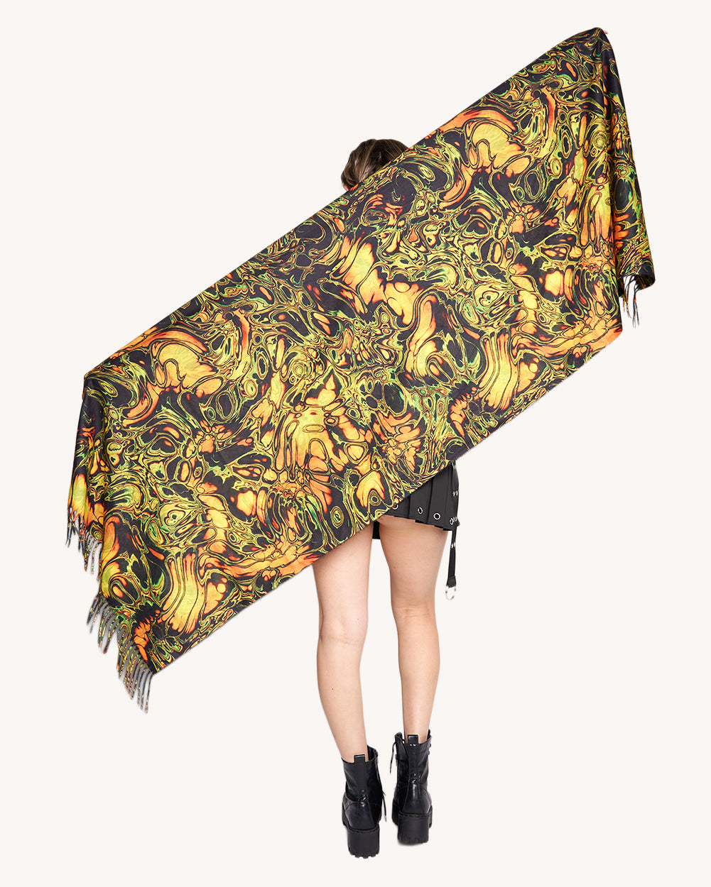 Planet Swirl Pashmina - Image 35876967383223