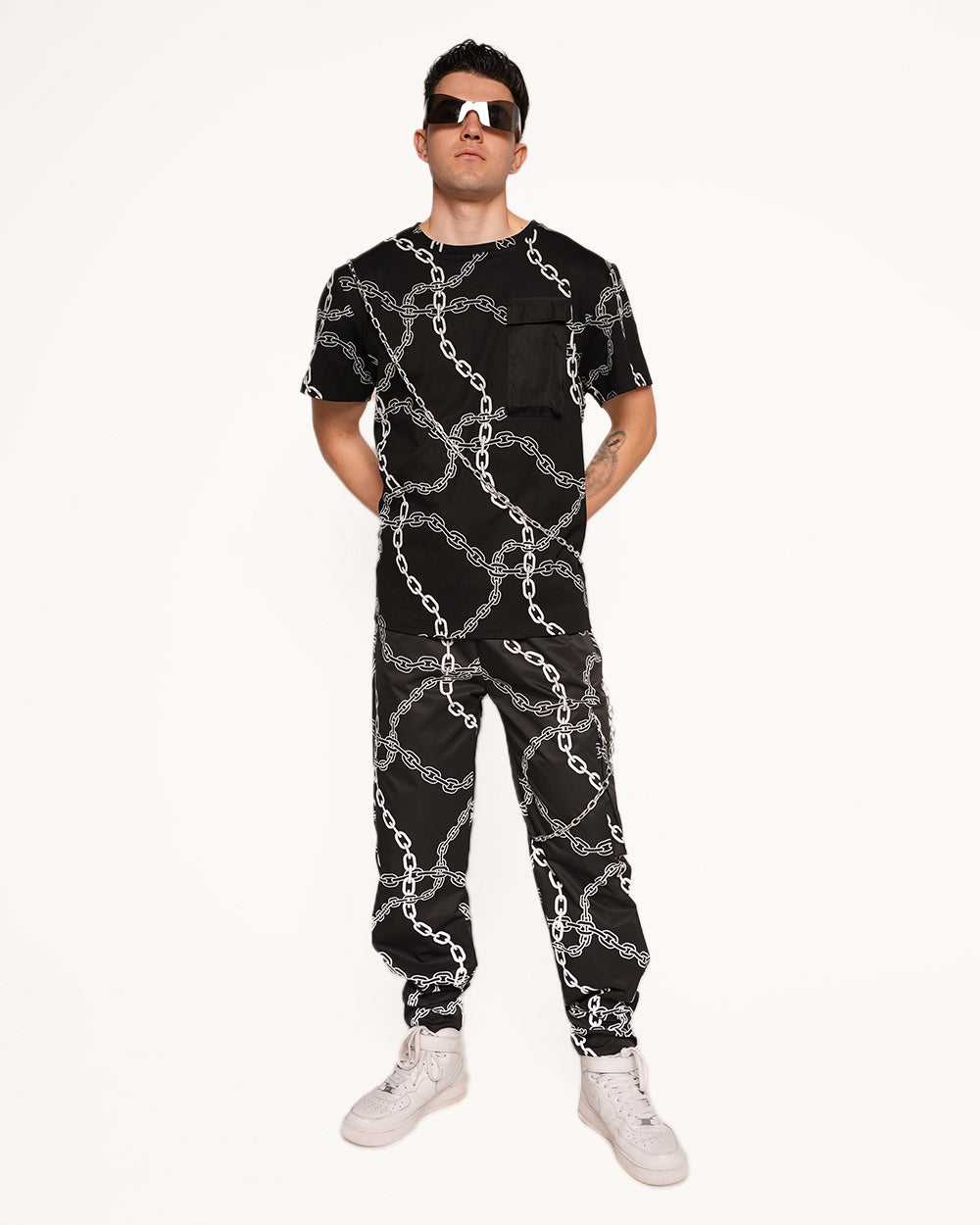 Power Surge Silver Reflective Men's Pants-Men