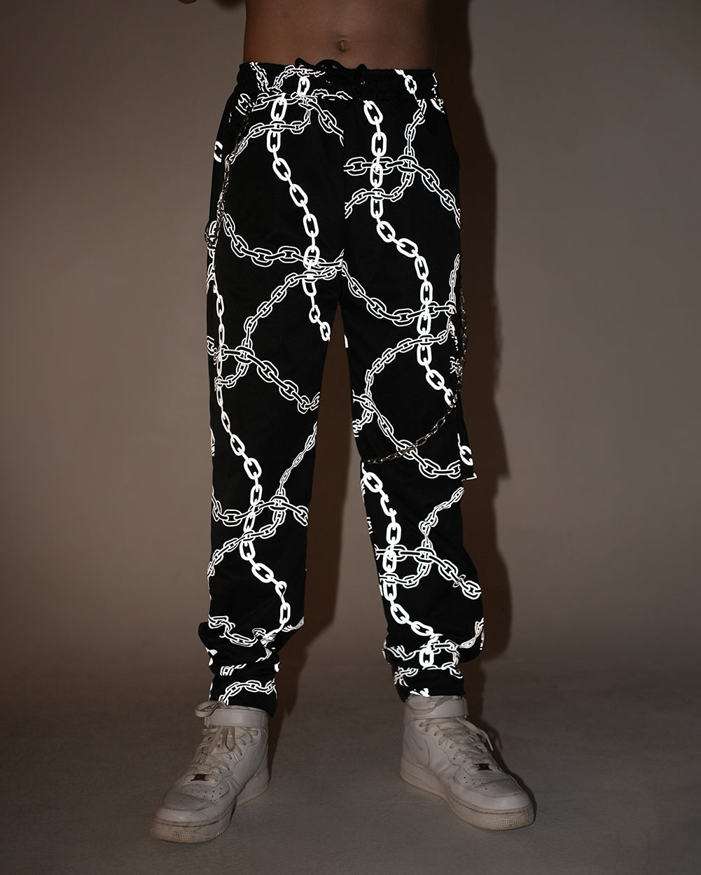 Power Surge Silver Reflective Men's Pants-Men