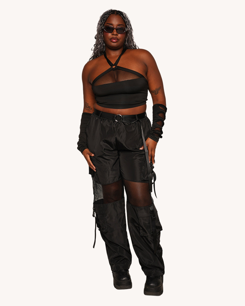 Push the Tempo Crop Top with Sleeves - Image 6