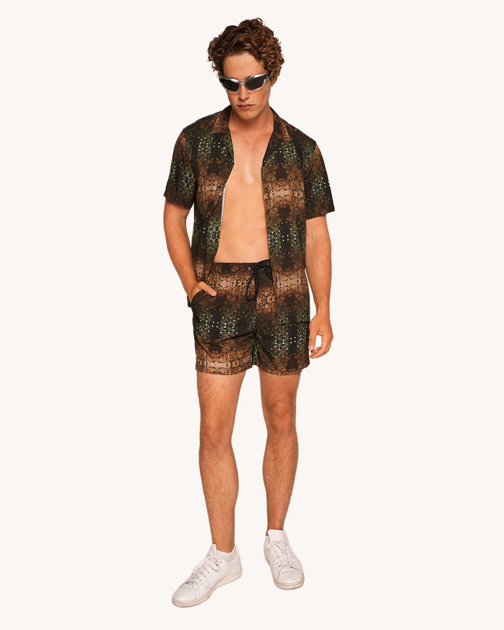 Raptor's Wake Camp Shorts-Men