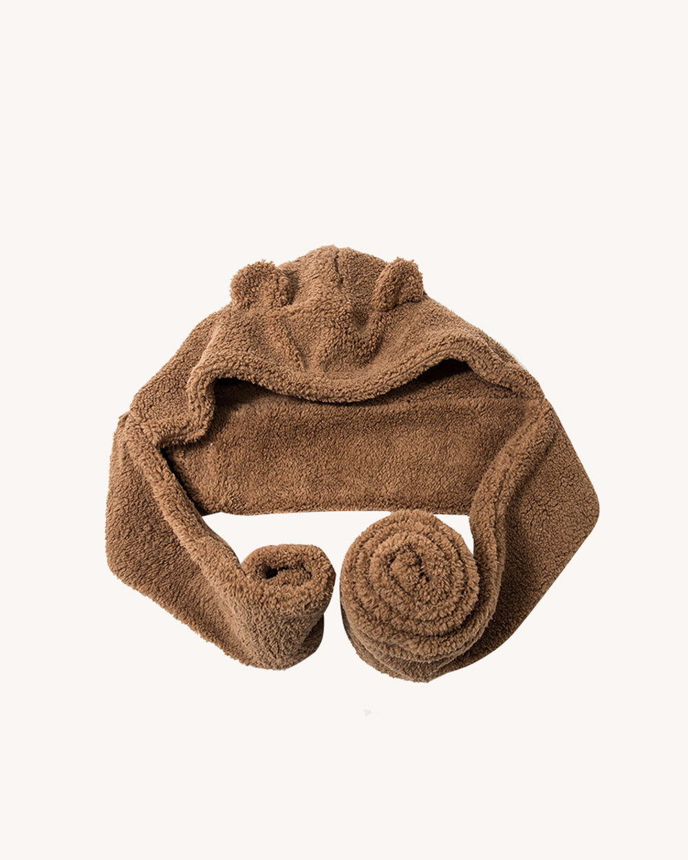 Rave Cub Bear Hat with Scarf - Image 3