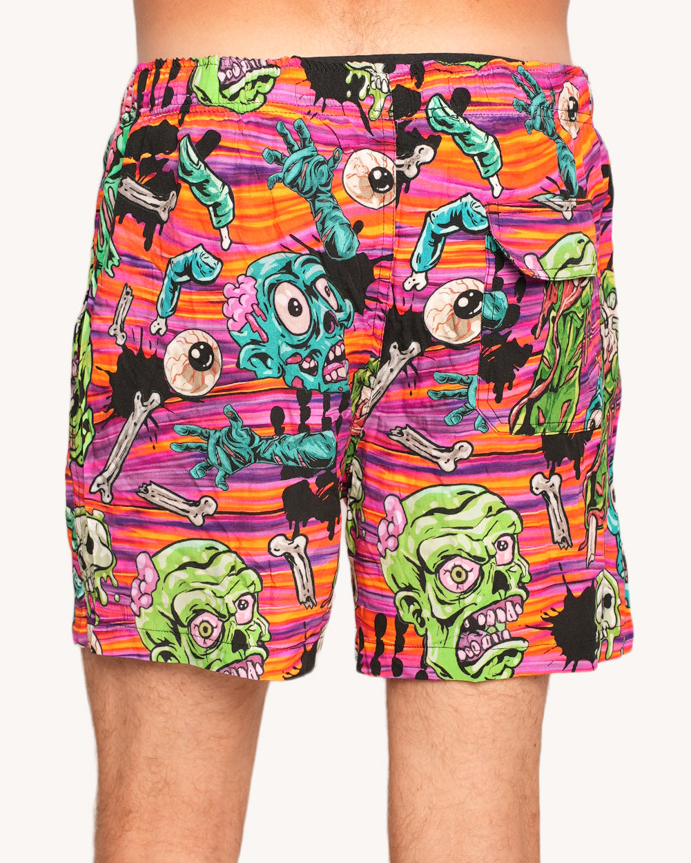 Rave With the Undead Camp Shorts - Image 35741502374071