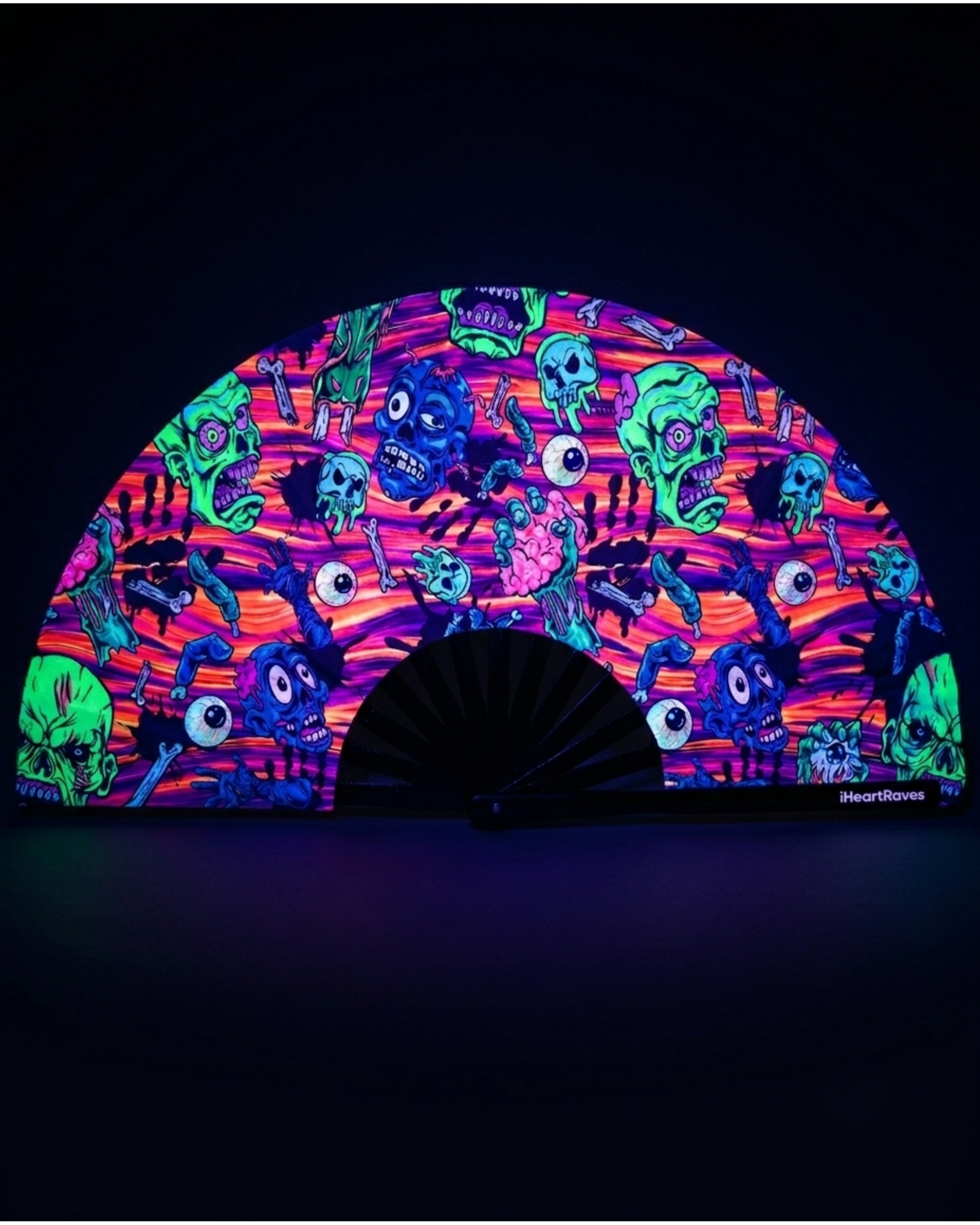 Rave with the Undead Hand Fan - Image 1