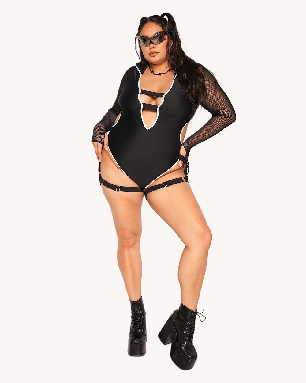 Reckless Bodysuit with Hood - Image 8