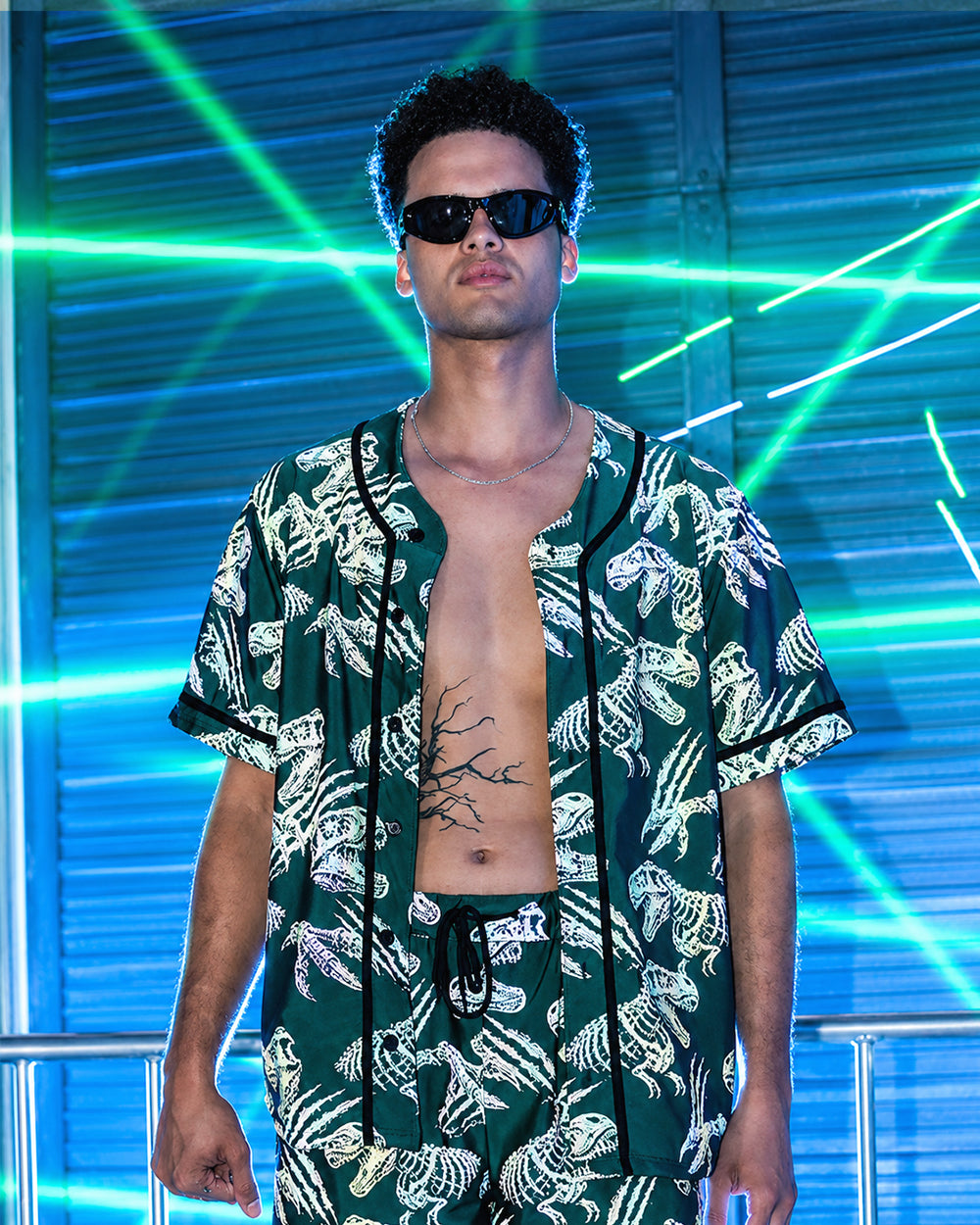 Reflective Rex Baseball Jersey - Image 37309506945207