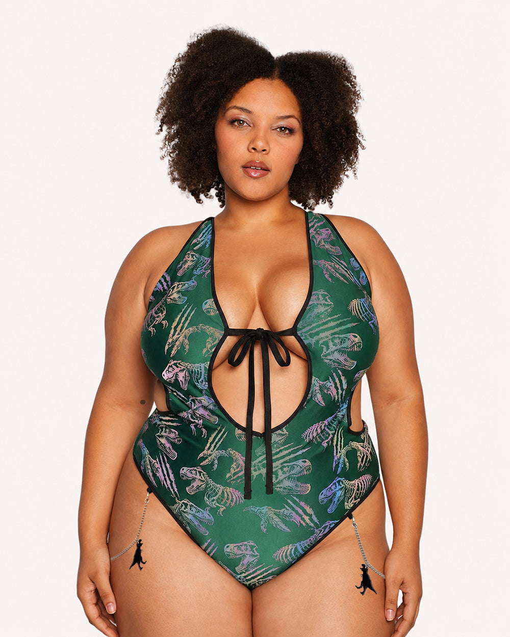 Reflective Rex Halter Bodysuit - Image 7
