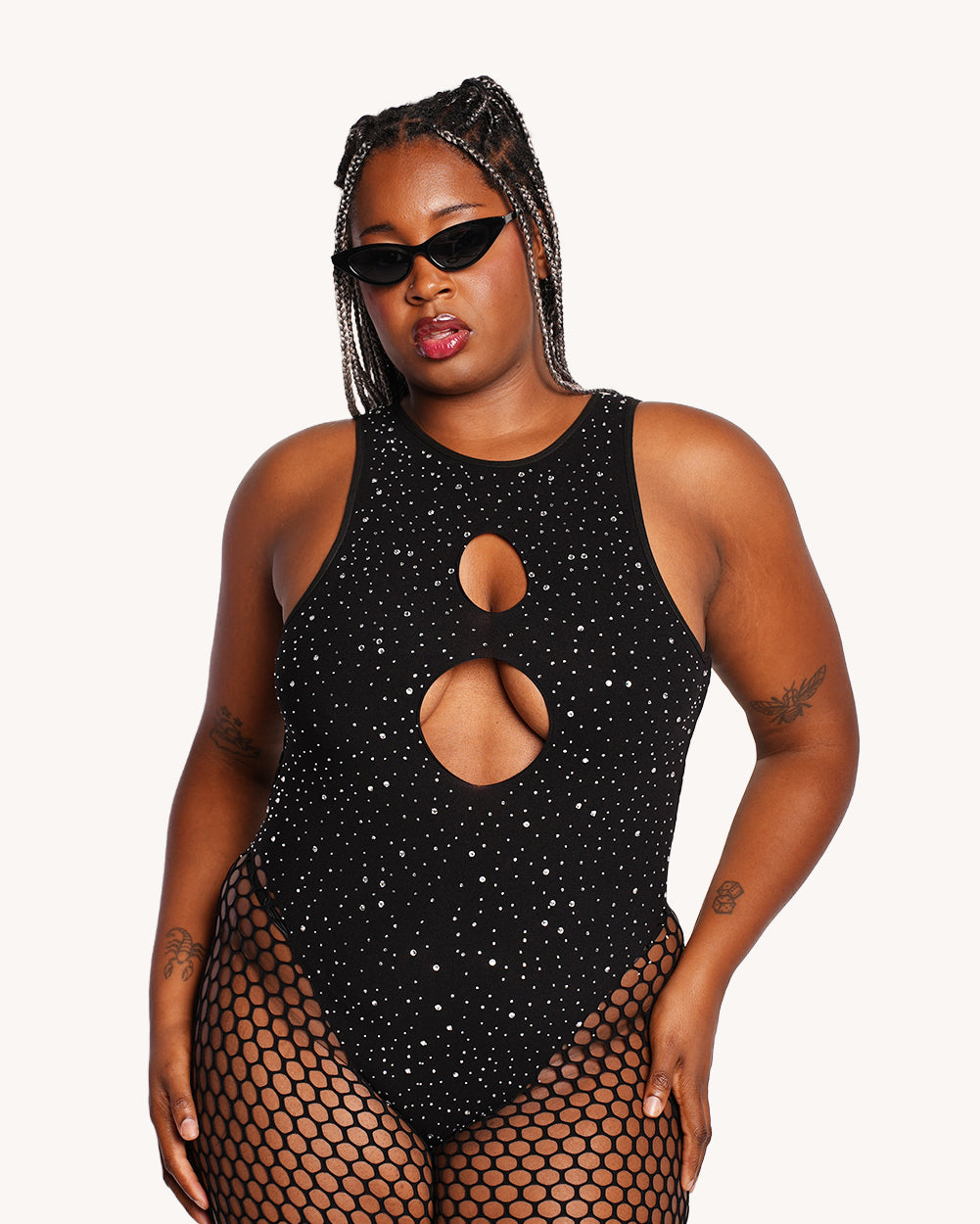 Rhinestone Brat Jumpsuit - Image 36934890062007