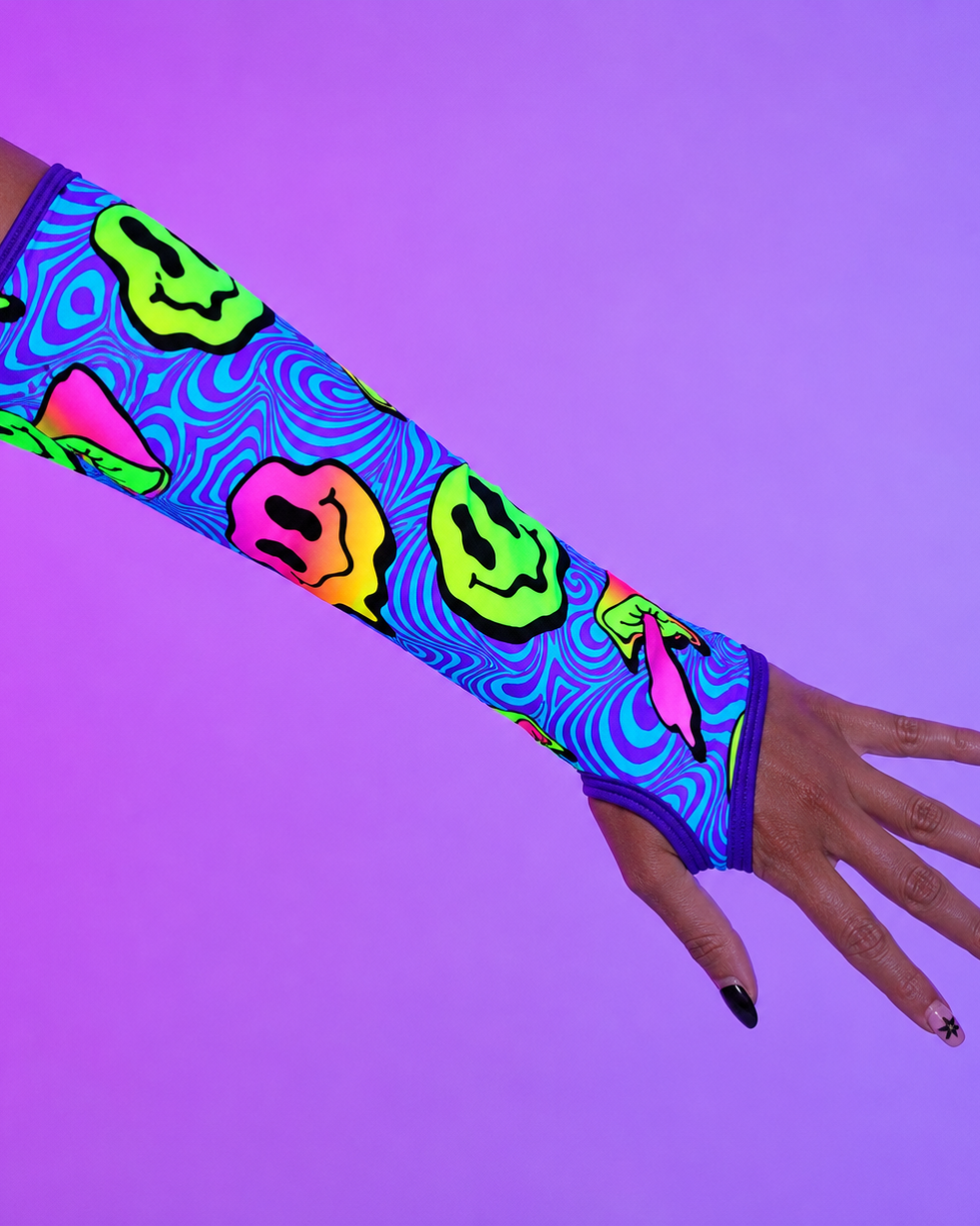 Rolita Couture x iHR Shroomface Arm Gloves - Image 1