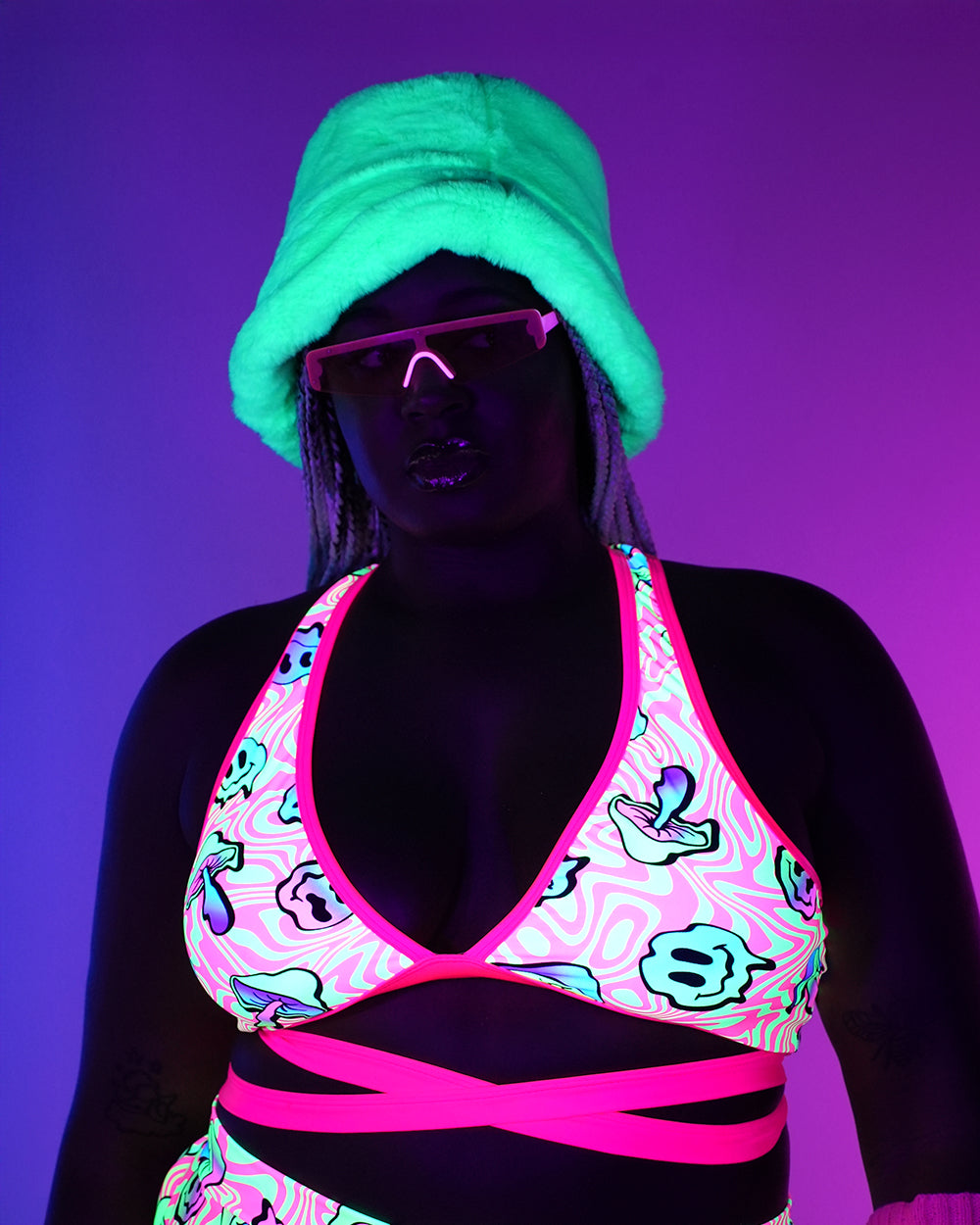 Rolita Couture x iHR Am I Tripping Cross Back Top - Image 5