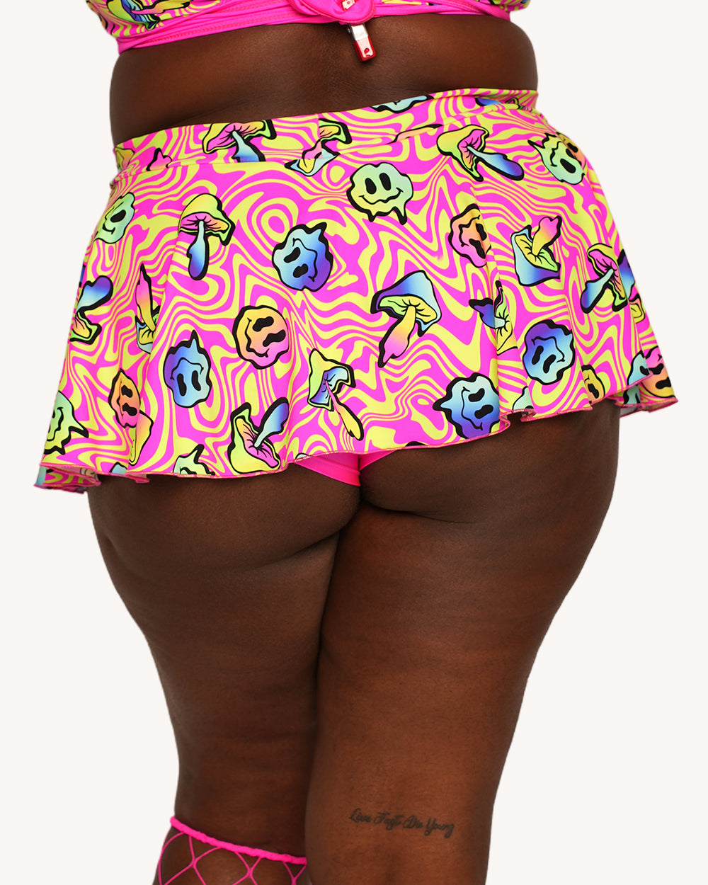 Rolita Couture x iHR Am I Tripping Micro Skort - Image 7