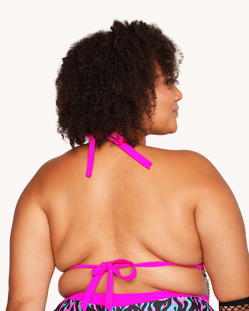 Rolita Couture x iHR Blacklight Blaze Bra Top - Image 37168993042615