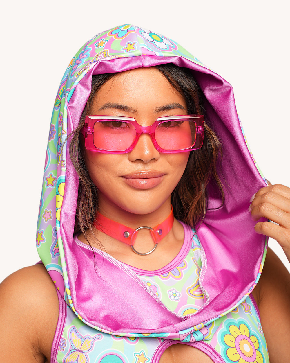 Rolita Couture x iHR Groove Garden Hood - Image 2