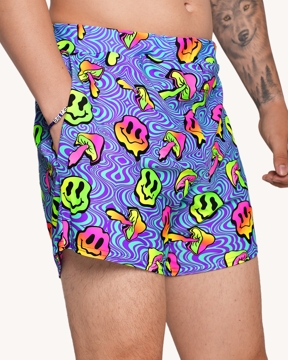Rolita Couture x iHR Shroomface Shorts - Image 36344739528887