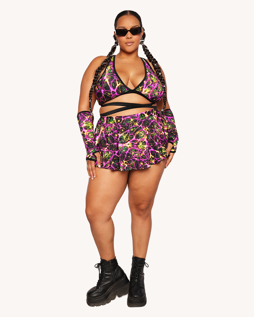 Rolita Couture x iHR Venom Micro Skort - Image 37652694007991
