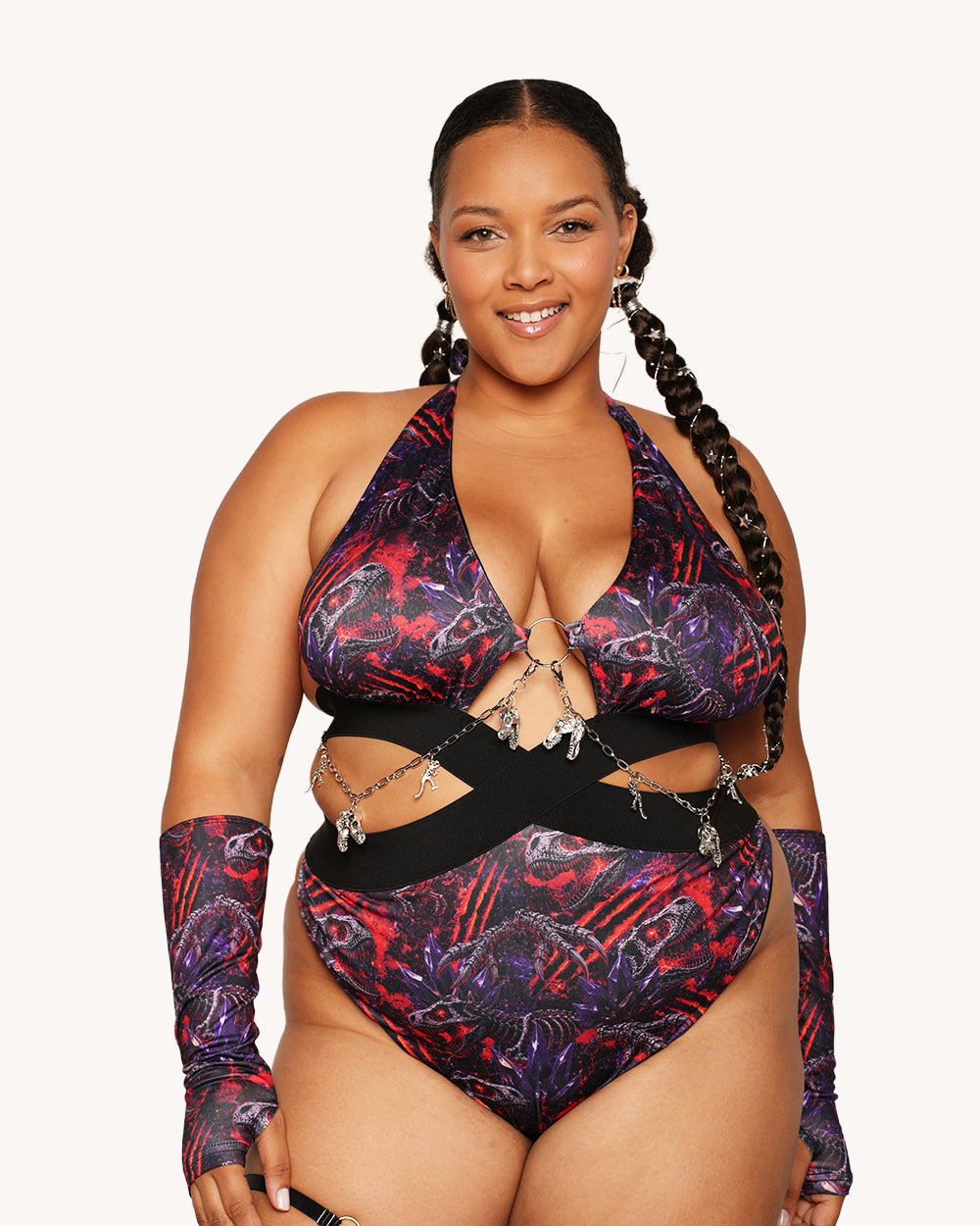 Savage Rex Bodysuit with Sleeves - Image 5
