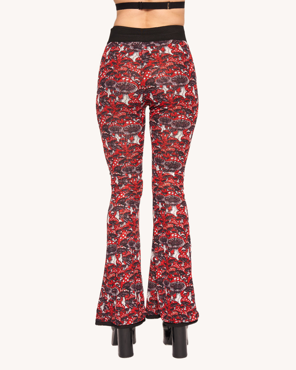 Secret of Life Mushroom Bell Bottom Pants - Image 1
