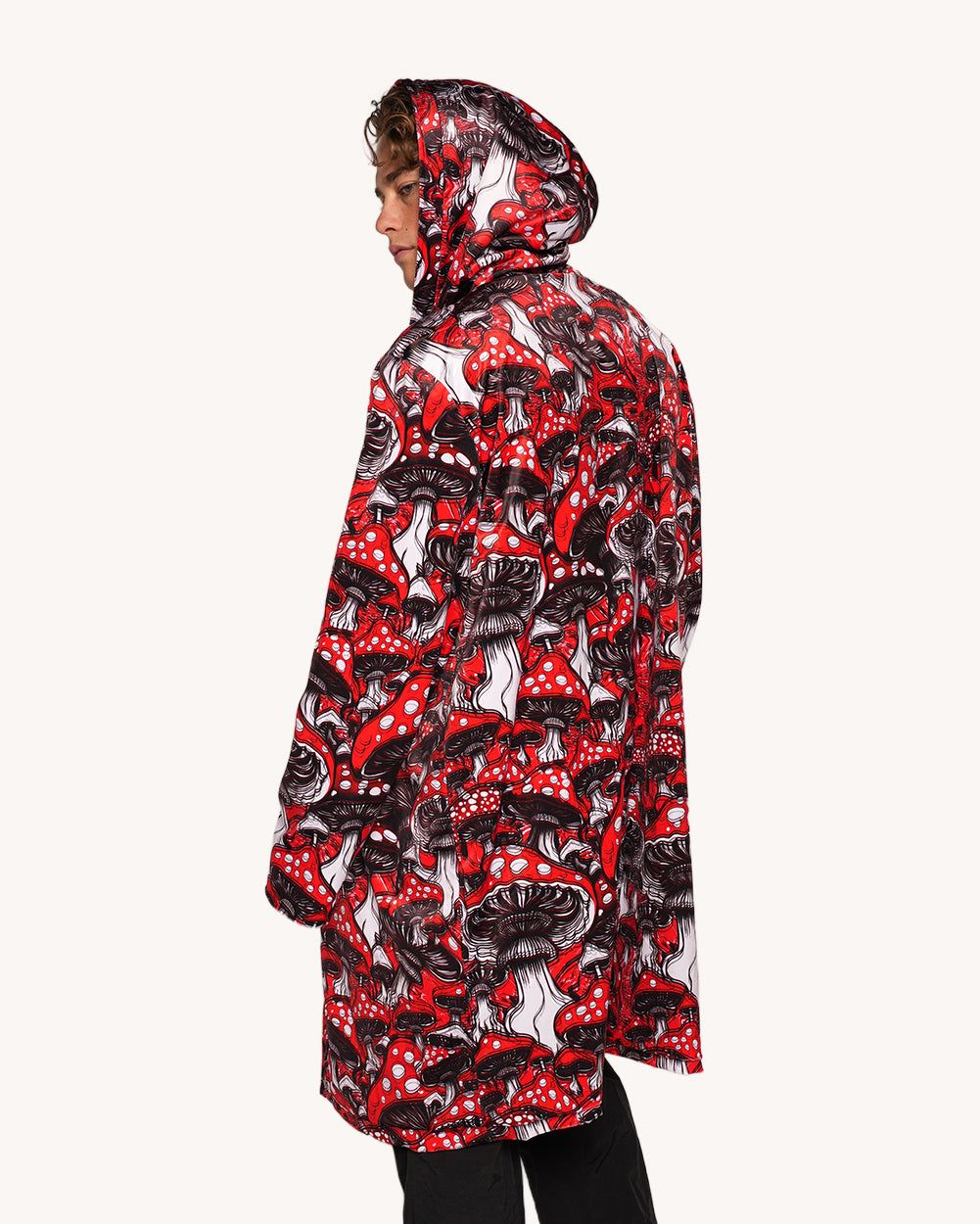 Secret of Life Mushroom Cloak with Hood-Men