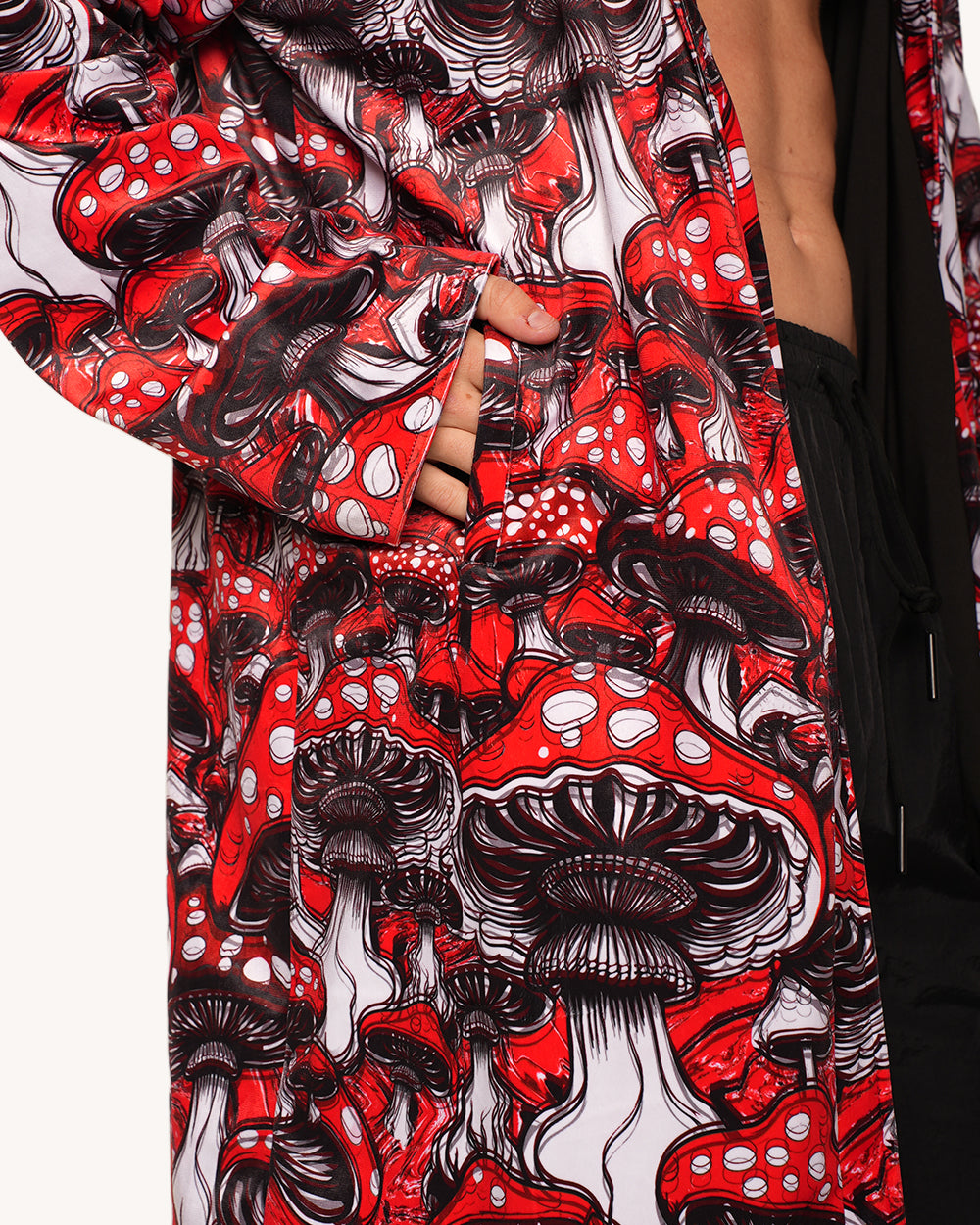 Secret of Life Mushroom Cloak with Hood-Men