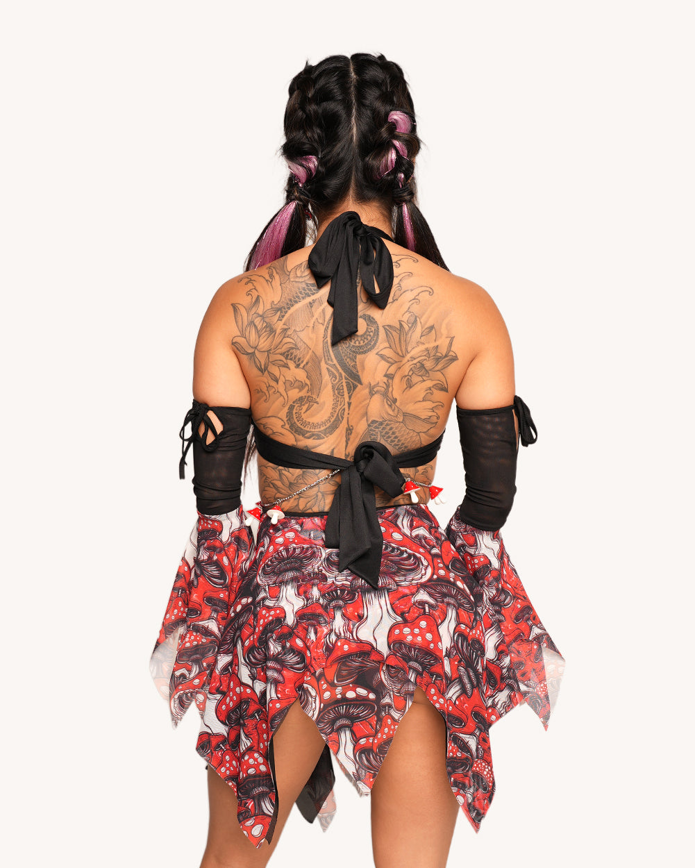 Secret of Life Mushroom Dress with Sleeves - Image 34754428895415