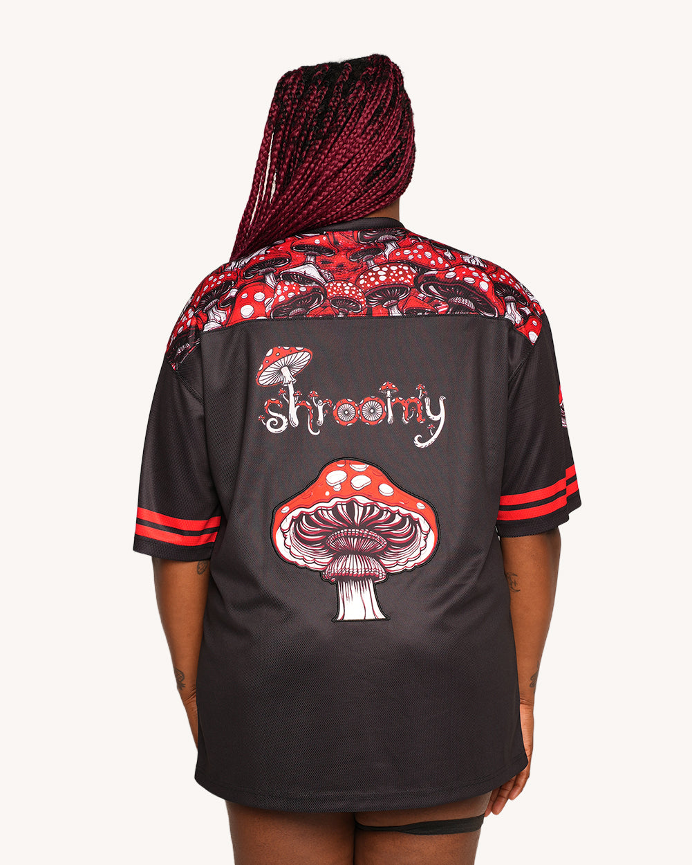 Secret of Life Mushroom Football Jersey - Image 34754332688567